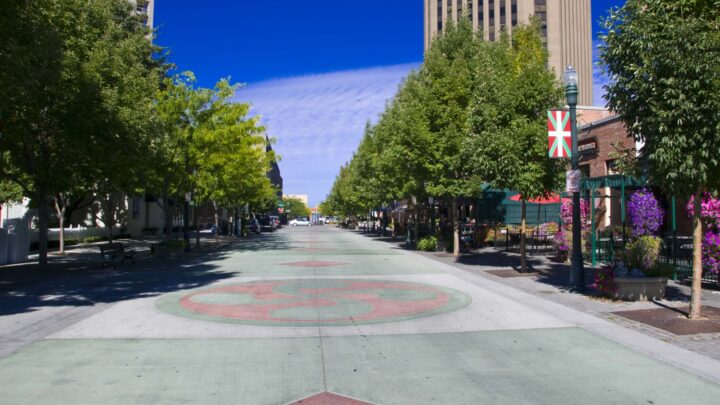 Así luce el barrio vasco de Boise