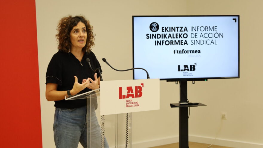 LAB impulsa más de 200 conflictos laborales en el curso 2024/2025