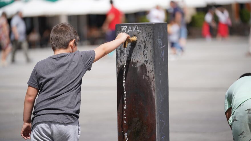 Nueva ola de calor en Euskadi con temperaturas altas extremas
