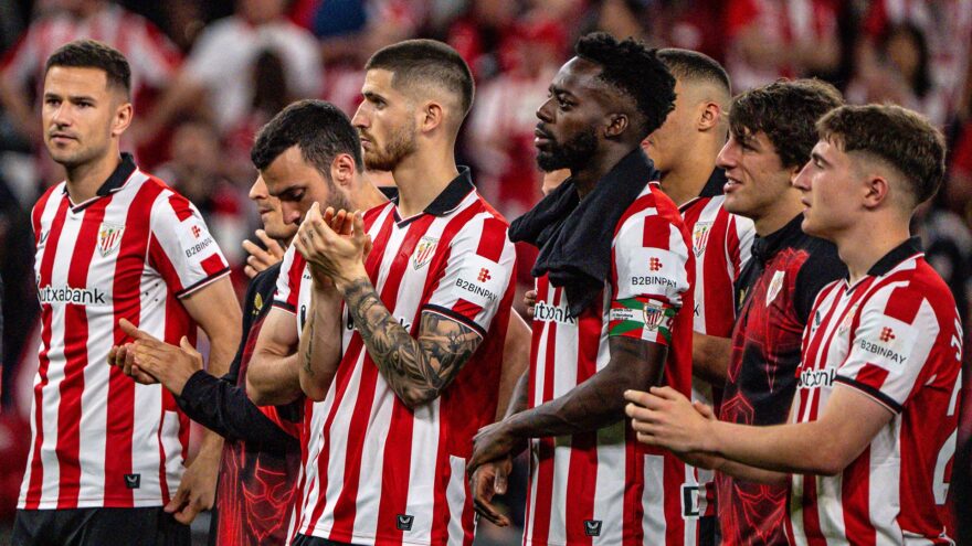 Estos son los dorsales del Athletic Club
