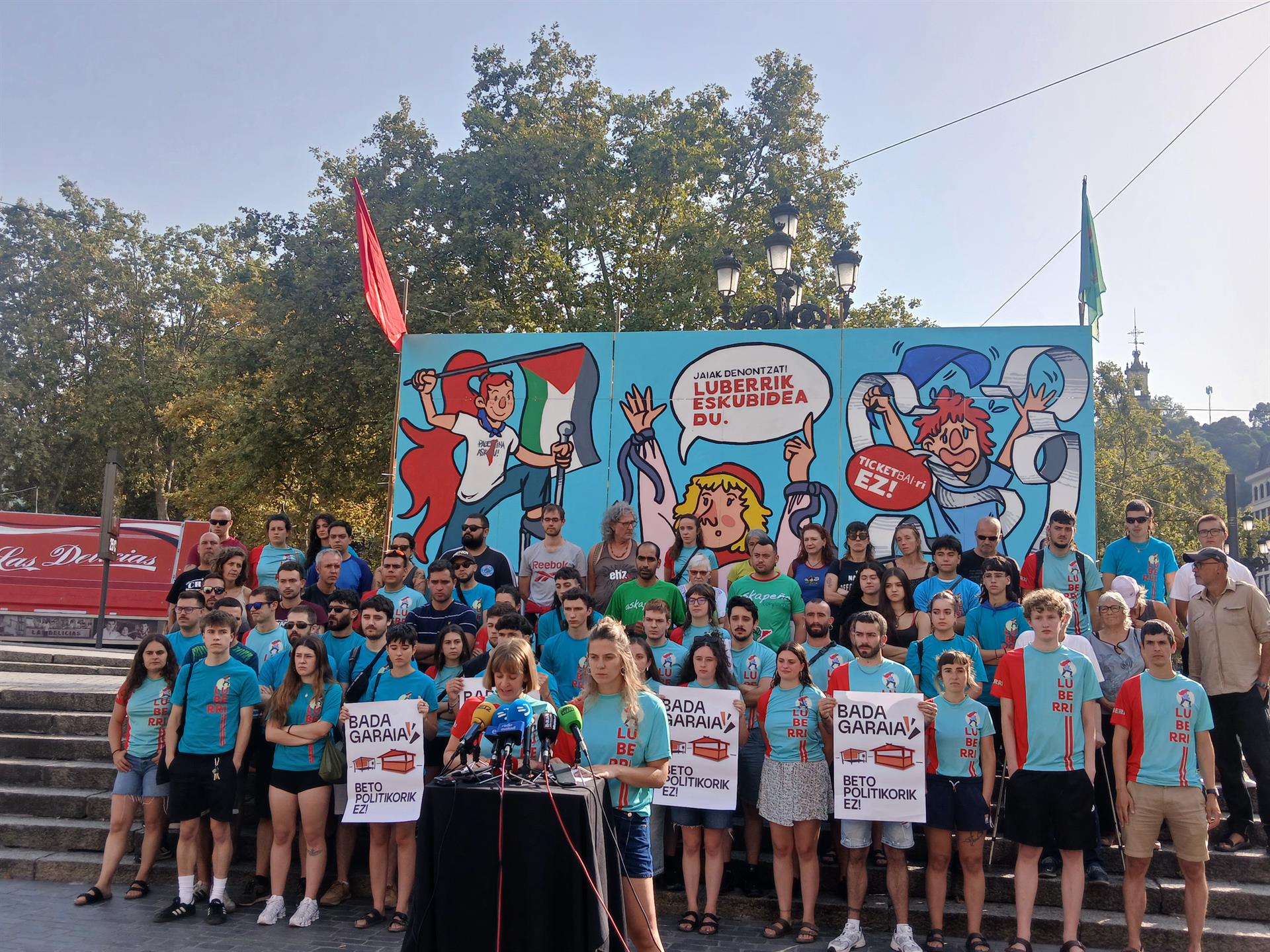 «Luberri se ha quedado fuera por motivos políticos»: denuncian desde la Konpartsa vinculada a GKS