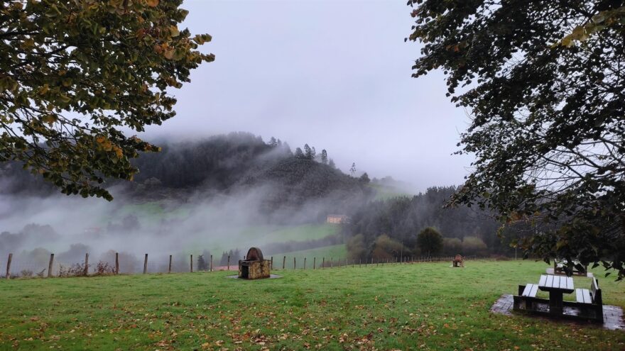 Miércoles inestable en Euskadi con chubascos en la vertiente cantábrica