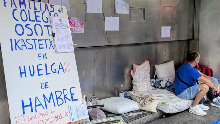 La AMPA de Osotu Lanbarri exige al Gobierno Vasco garantizar la continuidad del centro