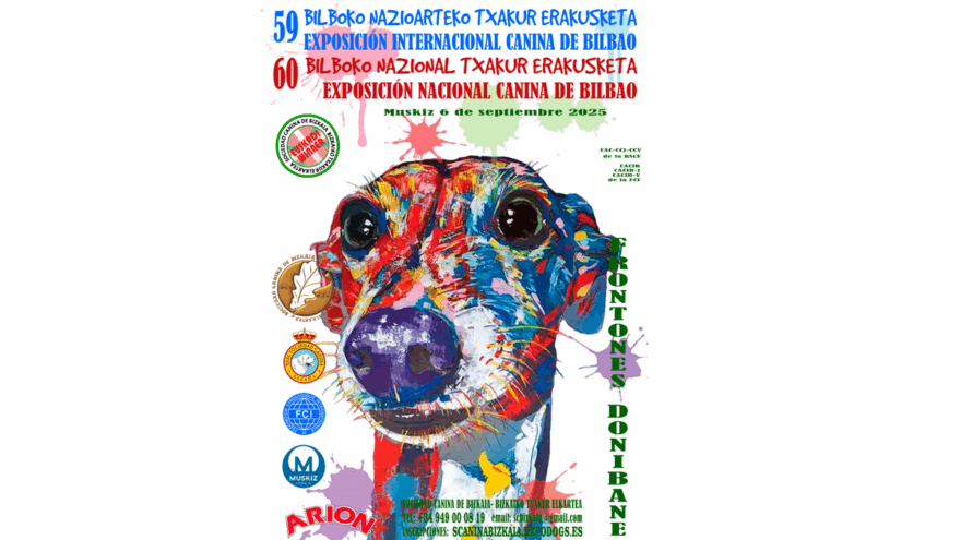 Muskiz acoge la Exposición Internacional y Nacional Canina de Bilbao