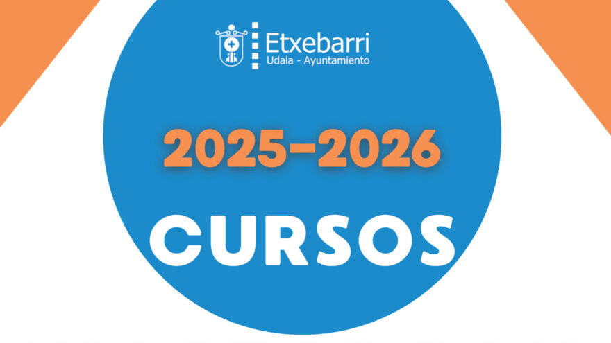 Etxebarri lanza su programa de cursos municipales para este otoño