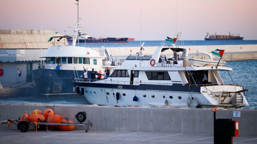 El Parlamento Vasco muestra su respaldo a la flotilla de apoyo a Gaza
