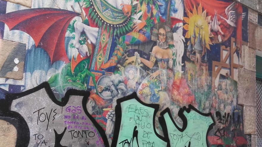 Bilbao restaura el mural vandalizado en el cantón Julián Echevarría ‘Camarón’ del Casco Viejo