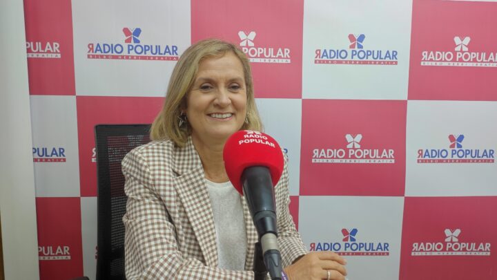 Amaia del Campo insiste en la necesidad del soterramiento en Gorostiza