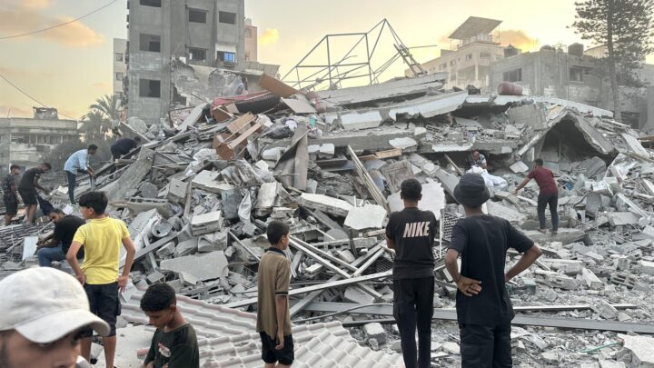 El ministro de Defensa israelí celebra que «Gaza está en llamas»