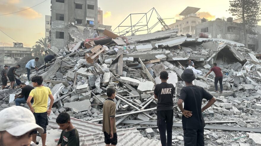 El ministro de Defensa israelí celebra que «Gaza está en llamas»