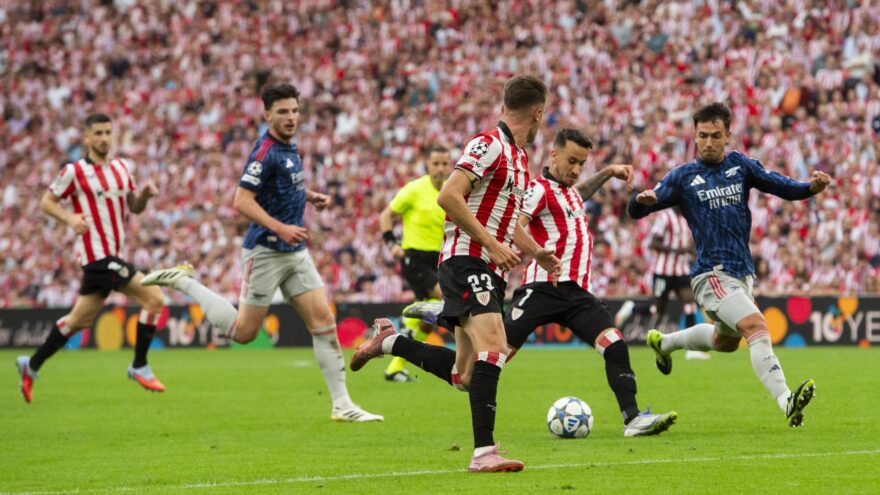 El Arsenal castiga al Athletic en su regreso europeo