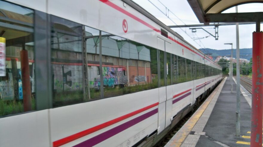 Interrumpido el Cercanías entre Barakaldo y Santurtzi hasta, al menos, el viernes