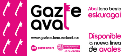 Banner de Gazteaval en Bilbao