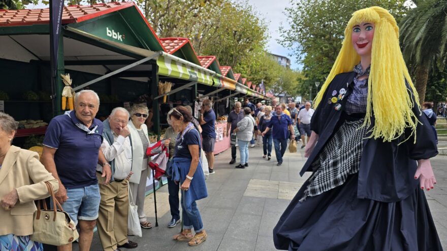 Bermeotarrak protagonista nagusiak izan dira Andra Mari eta Santa Eufemia jaietan