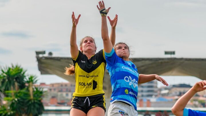 Itsaso Reina, capitana del Getxo Rugby: «Ya no pensamos en el descenso, sino en llegar a semifinales»