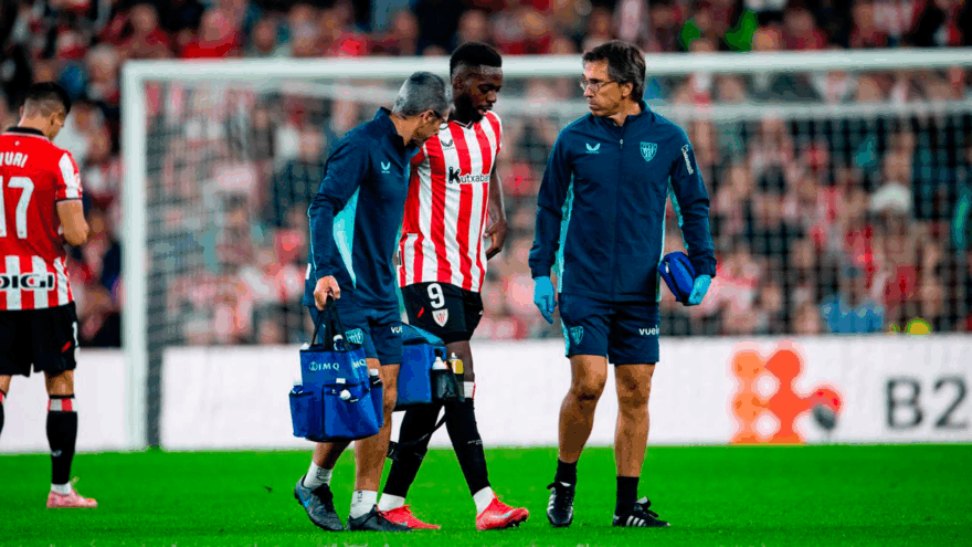 El parón de Iñaki Williams