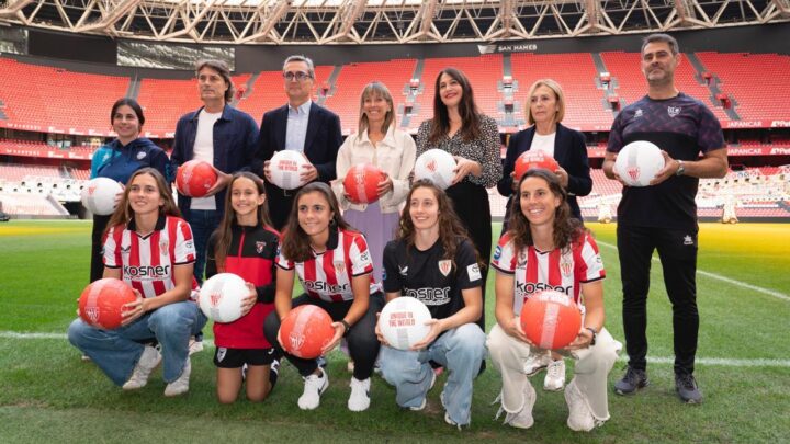 Impulso al fútbol femenino: 1.500 niñas vizcaínas animarán en San Mamés