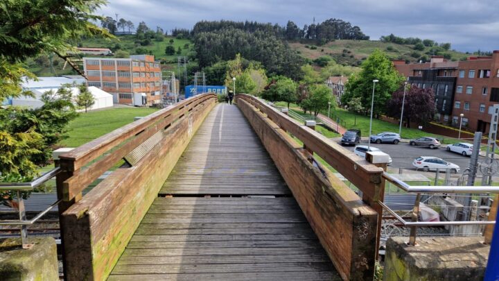 Sopela inicia las obras para sustituir la pasarela de Bultzibide