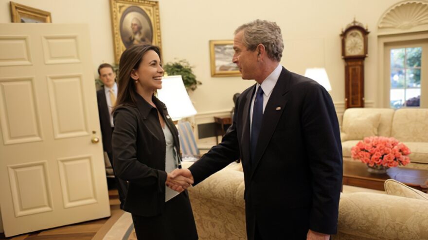 La opositora venezolana María Corina Machado, Premio Nobel de la Paz 2025