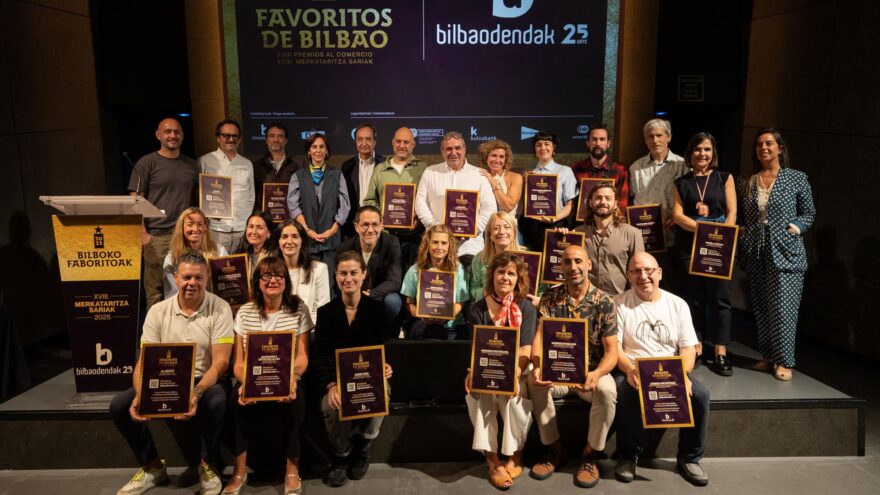 21 establecimientos compiten por ser los ‘Favoritos de Bilbao’ en la XVIII Gran Gala del Comercio Local