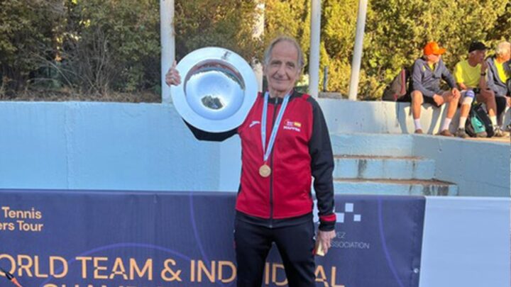 Jorge Camiña, 29 títulos mundiales de tenis y una historia olímpica en el hockey