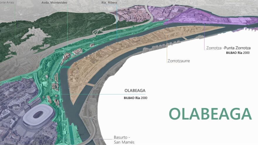 Así se integrará el tren en Olabeaga: trazado cubierto y nueva estación