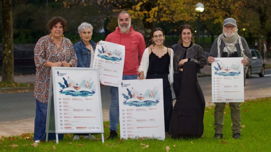 Euskarazko sorkuntzez bustiko du Ondarroa Literatur Amuak jaialdiak