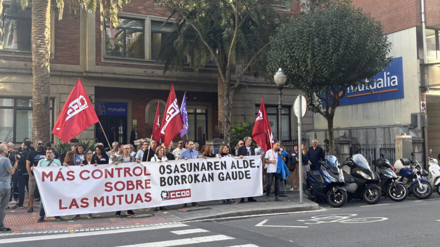 CCOO acusa a Mutualia de ocultar enfermedades profesionales