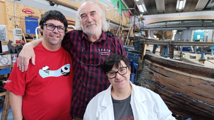 Inclusión y tradición se dan la mano en la carpintería de ribera de Bilbao