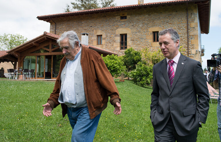 El día que Mujica pensó que Muxika era su hogar