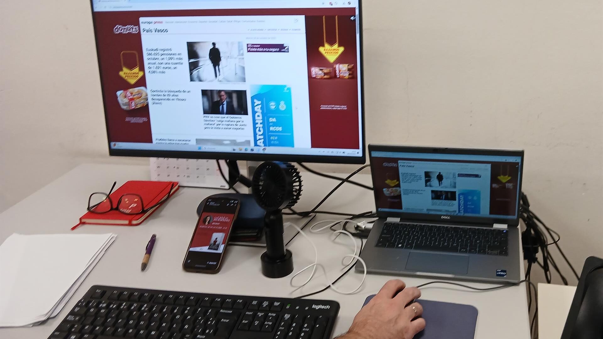Casi el 90% de la población de Euskadi con 15 años o más se ha conectado a Internet en 2025