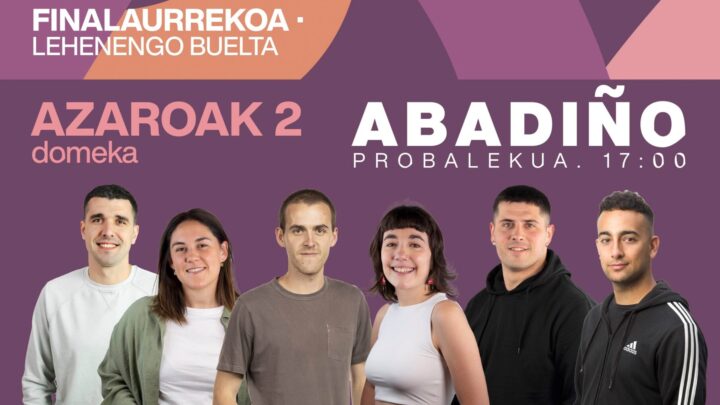 Abadiño acoge la segunda sesión de las semifinales de Bizkaiko Bertsolari Txapelketa