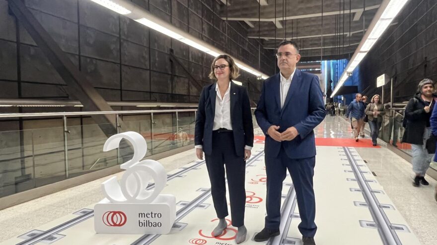 Diputación invertirá entre 700 y 800 millones en la renovación de Metro Bilbao