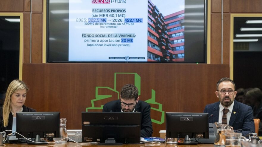 El Gobierno Vasco destinará 596 millones a vivienda, con más de 1.400 pisos proyectados en Bizkaia