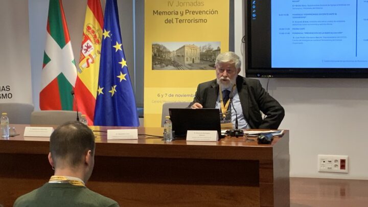 Florencio Domínguez: «La sociedad ha deslegitimado la violencia y reconoce a quienes dan la cara»