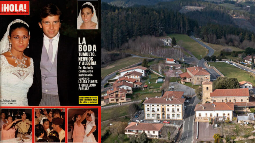 La boda de la Lola: cuando Mendata salió en el ‘Hola’