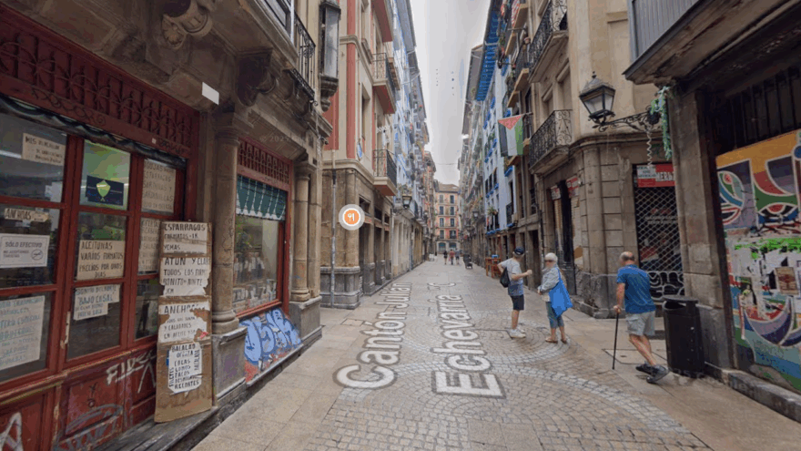 Cortes de agua este miércoles en pleno Casco Viejo de Bilbao