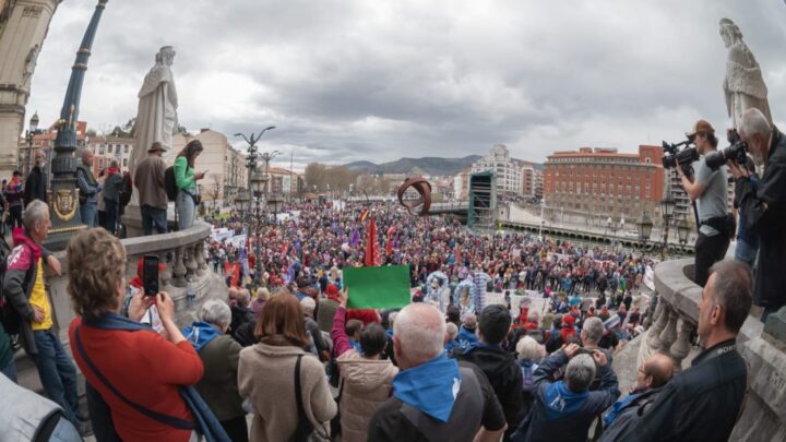 Pensionistas de Euskadi salen a la calle este miércoles por un salario mínimo acorde con la realidad económica vasca