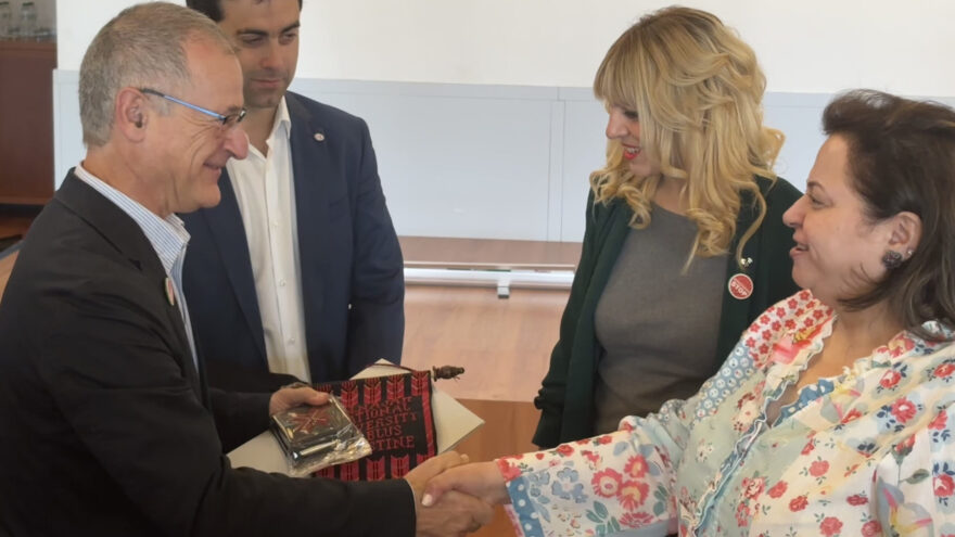 La EHU impulsa una semana de solidaridad con Palestina con motivo del partido de la Euskal Selekzioa