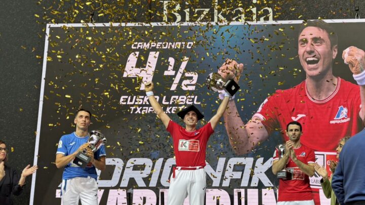 A la tercera fue la vencida para Peio Etxeberria