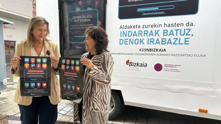 La Diputación llama a «desinstalar el machismo» el 25-N