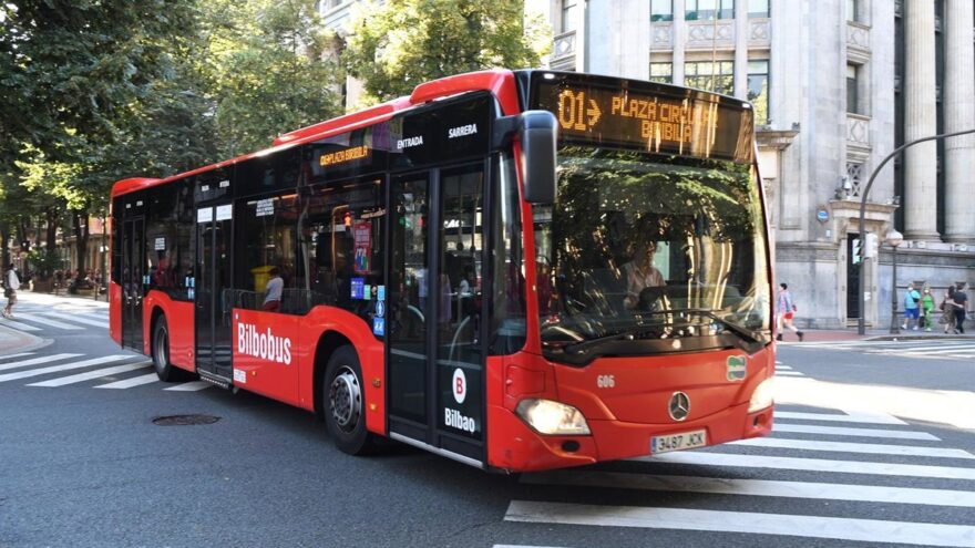 Lanzadera especial de Bilbobus para el partido del Surne Bilbao Basket