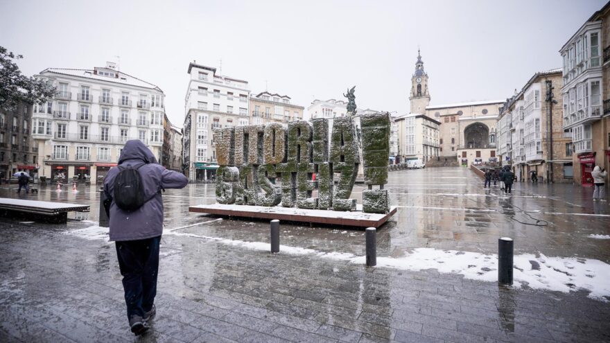 El tiempo este jueves en Bizkaia: el temporal de invierno se recrudece