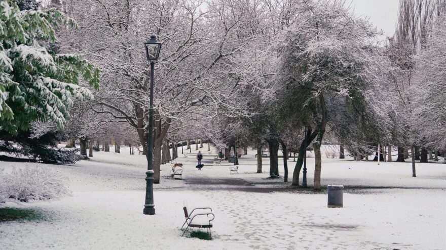 El tiempo este viernes en Bizkaia: el invierno azota con heladas, tormentas y nieve a 500 metros