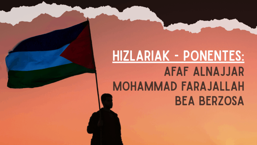 Etxebarri organiza una charla para acercar a la ciudadanía la realidad palestina