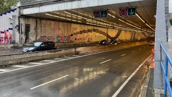 Cortes nocturnos en los túneles de Carmelo Bernaola