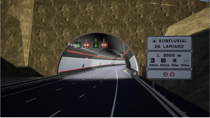 En marcha la segunda licitación del túnel bajo la ría entre Artatza y Lamiako
