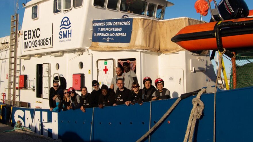 El Aita Mari inicia su Misión 17, la última del año