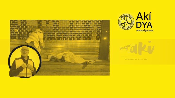 Colabora en el Programa Gauero de la DYA ayudando a personas sin hogar