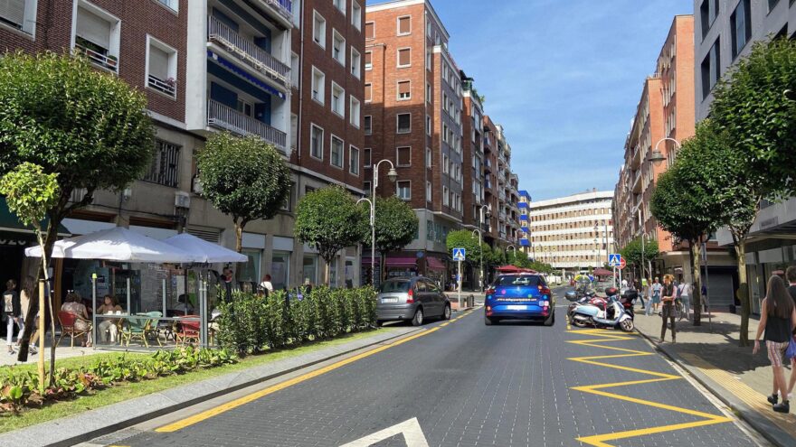 Bilbao avanza en la reurbanización de la Avenida Madariaga